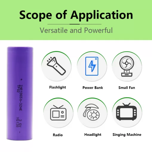 18650 battery is an ideal choice for strong current and stable performance