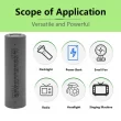 The 18650 lithium battery has strong power and discharges continuously and stably.