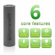 The 18650 lithium battery has strong power and discharges continuously and stably.