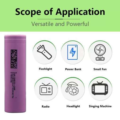 Jawepower 18650-Ternary Lithium Battery-26E