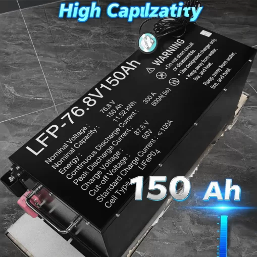 LFP-76.8V 150Ah  Battery Pack