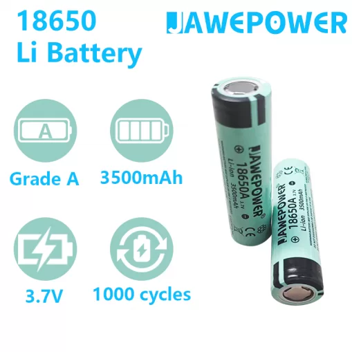 18650 Lithium Battery is of Good Quality, Resistant to Low Temperature And Has Long Battery Life Jawepower