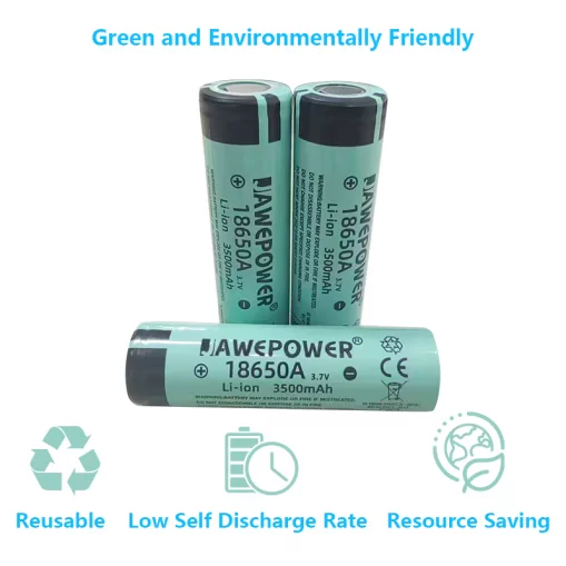 18650 Lithium Battery is of Good Quality, Resistant to Low Temperature And Has Long Battery Life Jawepower
