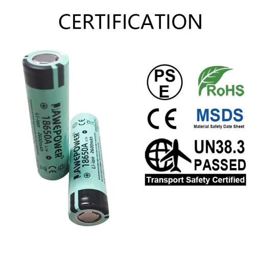 Jawepower 18650-Ternary Lithium Battery-26P