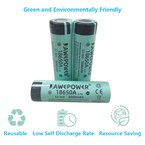 The 18650 lithium battery has strong power and discharges continuously and stably.