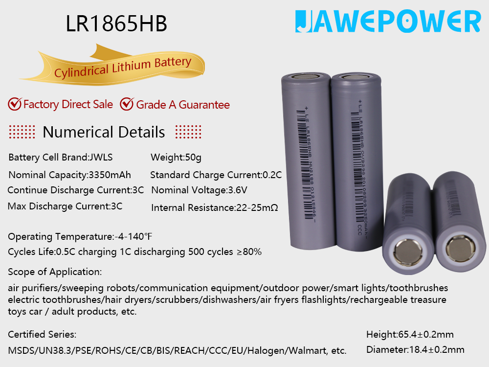 Ternary Lithium Battery LR1865HB